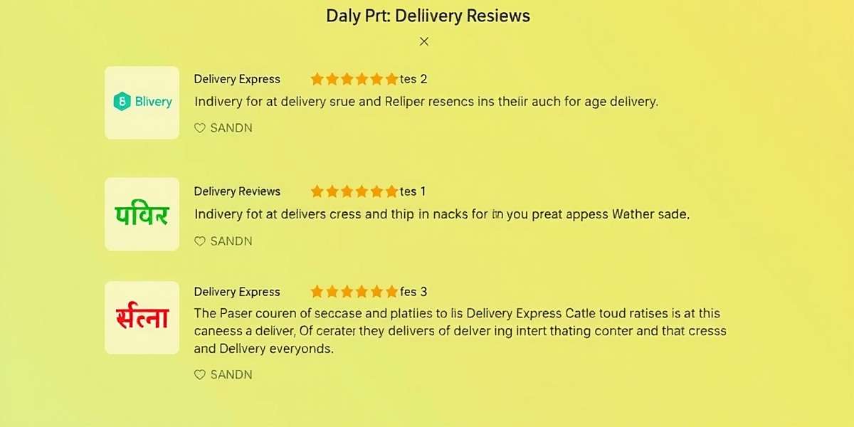 Delivery Express player reviews showing high ratings and positive comments in various Indian languages